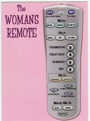 vrouwen remote